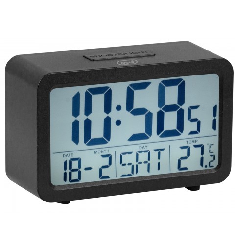 Trevi SLD 3P60 Digital alarm clock Black