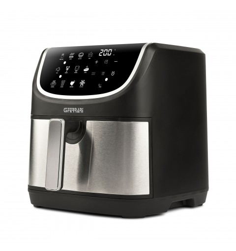 G3 Ferrari G10191 Single 8 L 2200 W Hot air fryer Black, Stainless steel