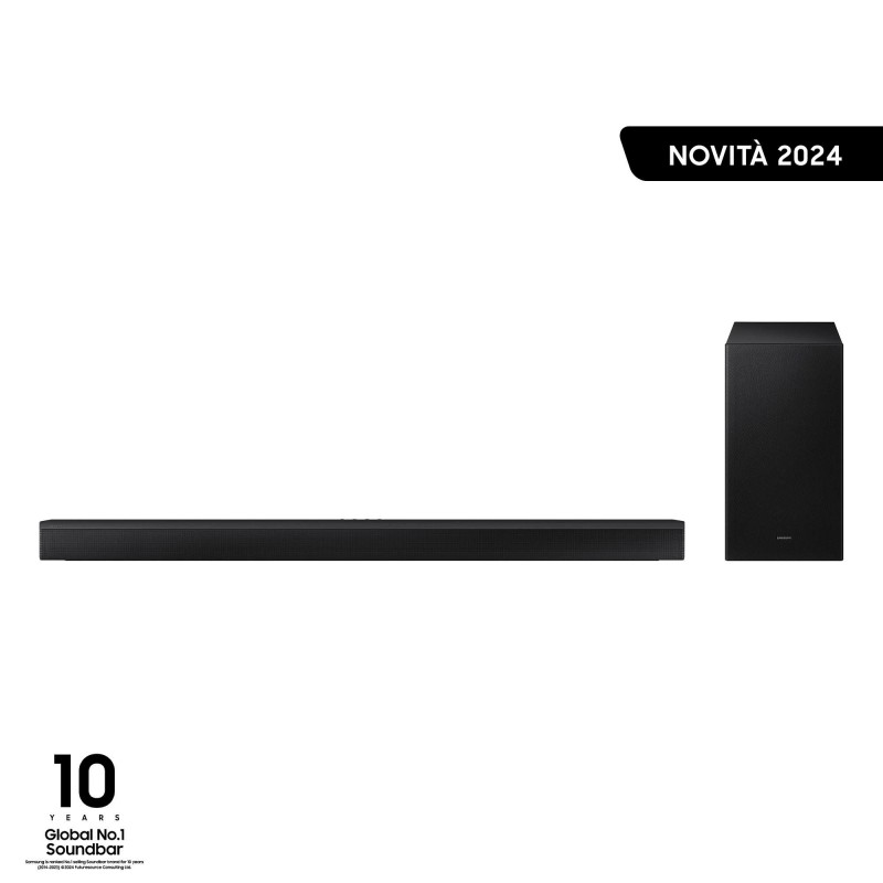 Samsung Soundbar HW-B750D ZF Serie B, 6 Speaker, Wireless Dolby 5.1ch, Audio a 5.1 Canali, Surround sound expansion,