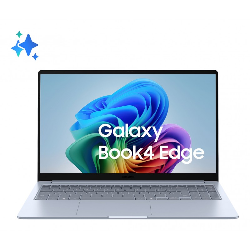 Samsung Galaxy Book4 Edge NP750XQA-KB1IT laptop Qualcomm Snapdragon X1-P42-100 39,6 cm (15.6") Full HD 16 GB LPDDR5x-SDRAM 256