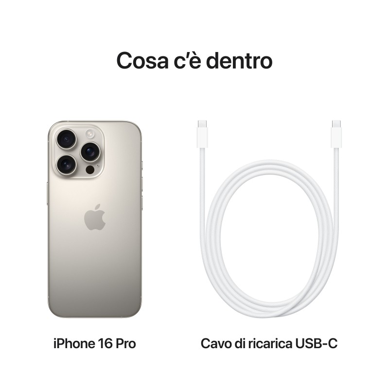 Apple iPhone 16 Pro 128GB Titanio Naturale