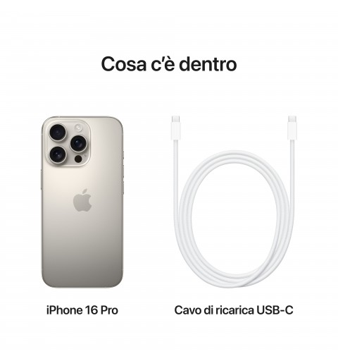 Apple iPhone 16 Pro 128GB Titanio Naturale