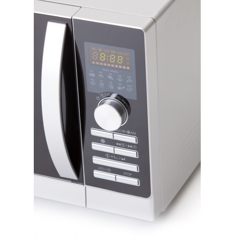 Sharp Home Appliances R843INW Silver Combination microwave 25 L 900 W