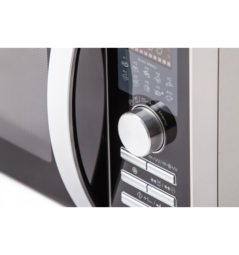 Sharp Home Appliances R843INW Plata Microondas combinado 25 L 900 W