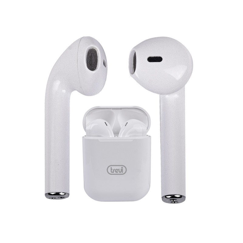 Trevi 0122201 auricular y casco Auriculares Inalámbrico Dentro de oído Llamadas Música Bluetooth Blanco