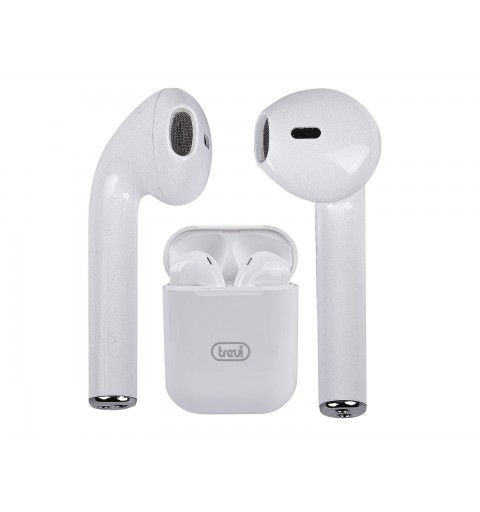 Trevi 0122201 auricular y casco Auriculares Inalámbrico Dentro de oído Llamadas Música Bluetooth Blanco