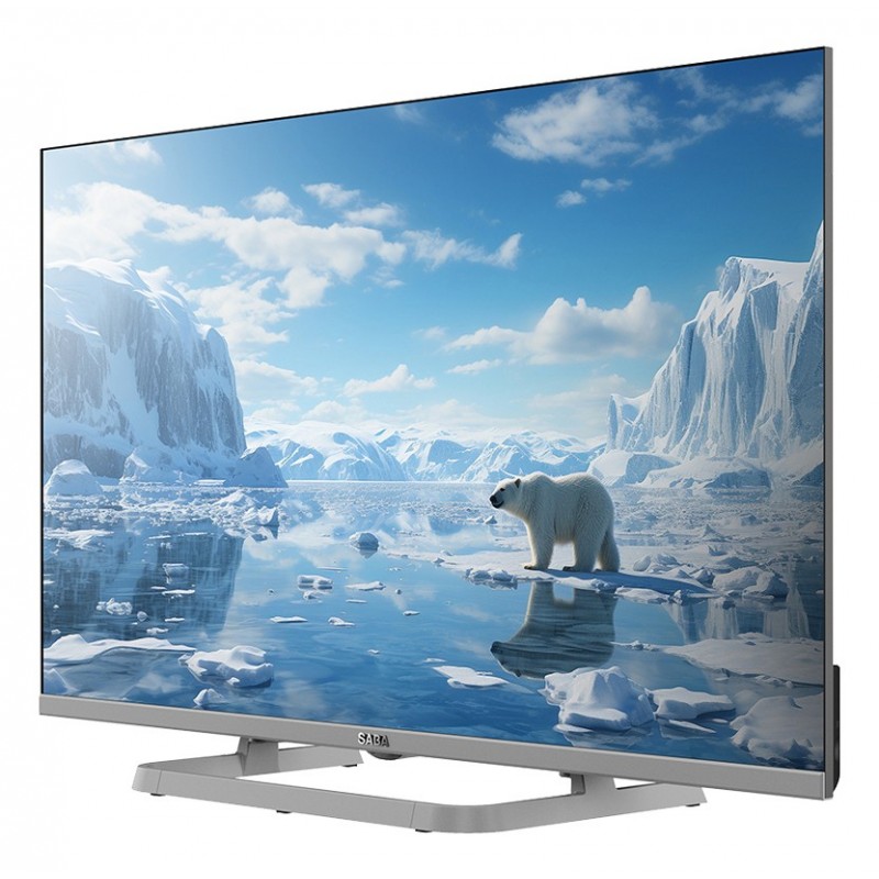 SABA SA32S89VDA Fernseher 81,3 cm (32") HD Smart-TV WLAN Grau 200 cd m²