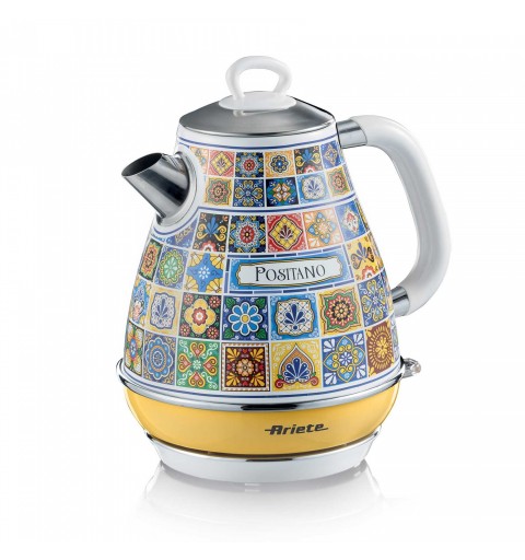 Ariete 2869 0P electric kettle 1.7 L 2200 W Multicolour, Yellow