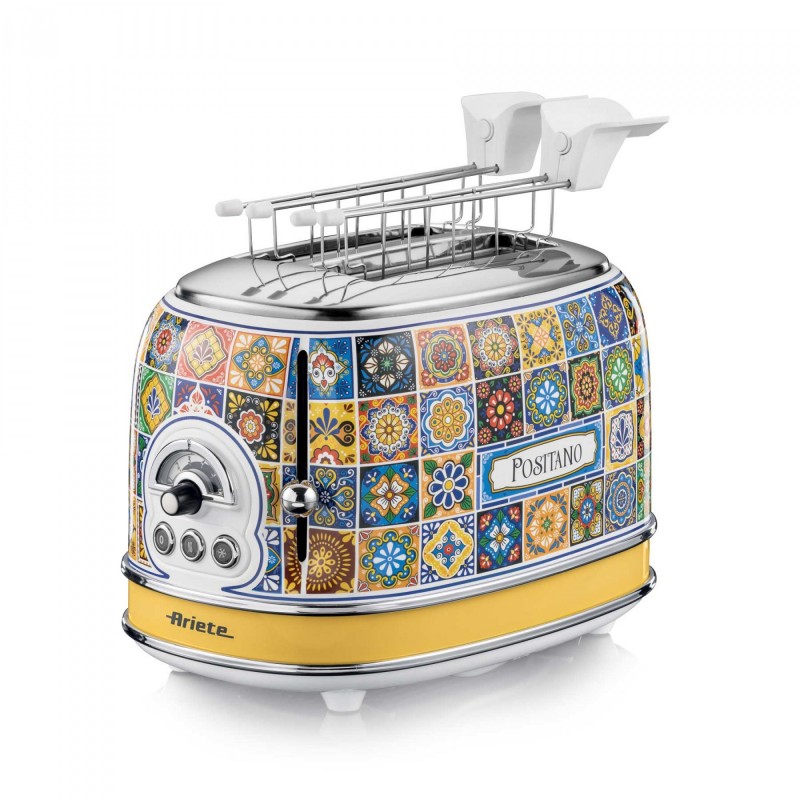 Ariete 0155 0P 6 2 rebanada(s) 815 W Multicolor, Amarillo