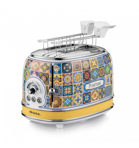 Ariete 0155 0P 6 2 rebanada(s) 815 W Multicolor, Amarillo