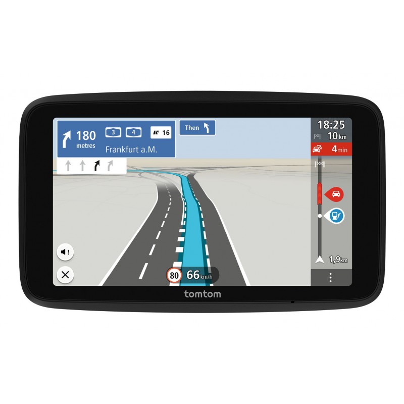 TomTom GO Classic navigateur Fixé 15,2 cm (6") Écran tactile Noir