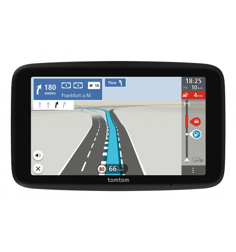 TomTom GO Classic navigateur Fixé 15,2 cm (6") Écran tactile Noir