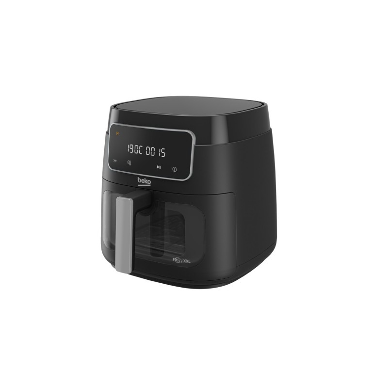 Beko FRL3374B Unique 7,6 L Autonome 1900 W Friteuse d’air chaud Noir