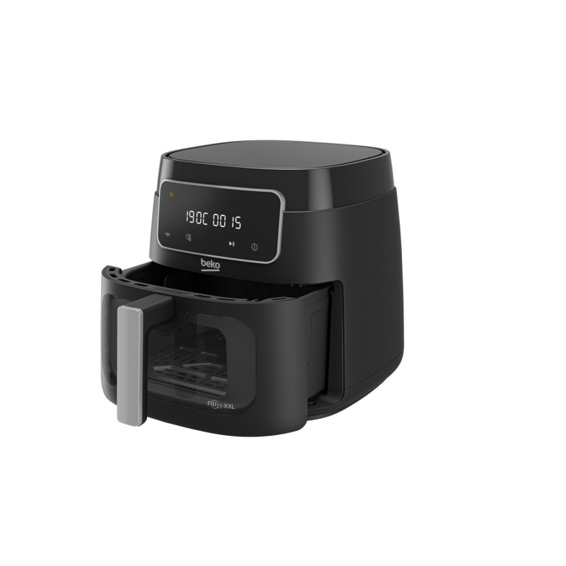 Beko FRL3374B Single 7.6 L Stand-alone 1900 W Hot air fryer Black