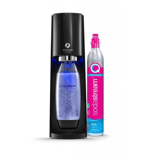 SodaStream E-Terra Métal, Plastique Noir