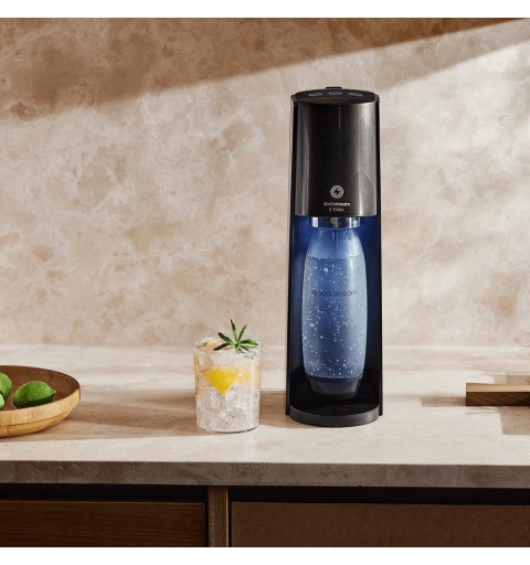 SodaStream E-Terra Métal, Plastique Noir