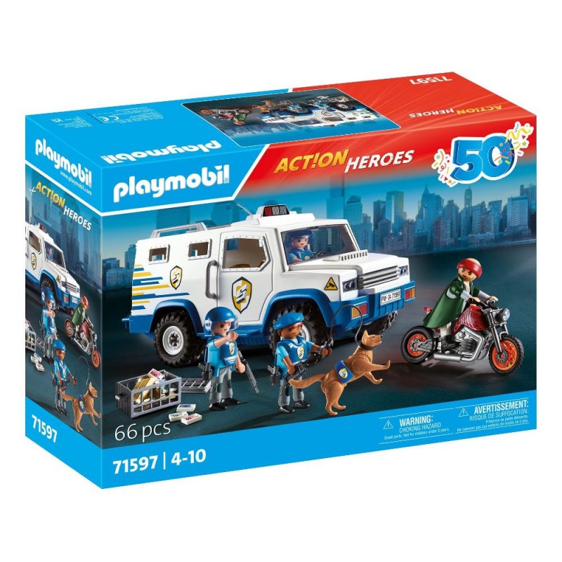 Furgone Portavalori Playmobil 71597 CITY ACTION