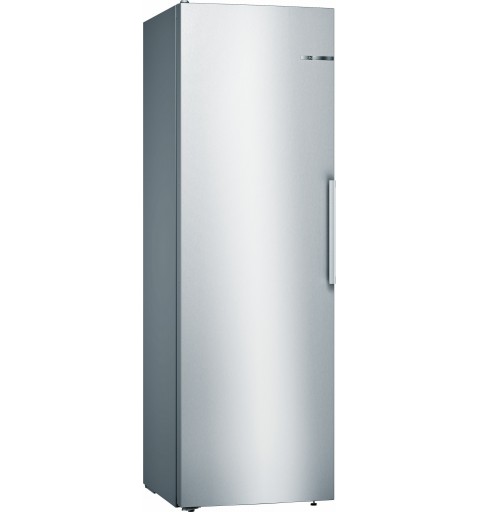 Bosch Serie 4 KSV36VLEP Frigorifero monoporta da libera installazione 186 x 60 cm Metal look Classe E