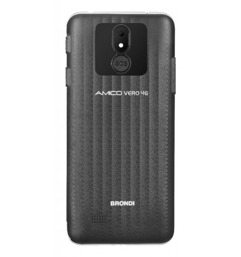 Brondi Amico Vero 4G 14,5 cm (5.7") Double SIM Android 14 USB Type-C 3 Go 32 Go 2800 mAh Noir