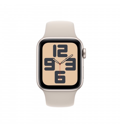 Apple Watch SE GPS + Cellular Cassa 40mm in Alluminio Galassia con Cinturino Sport Galassia - M L