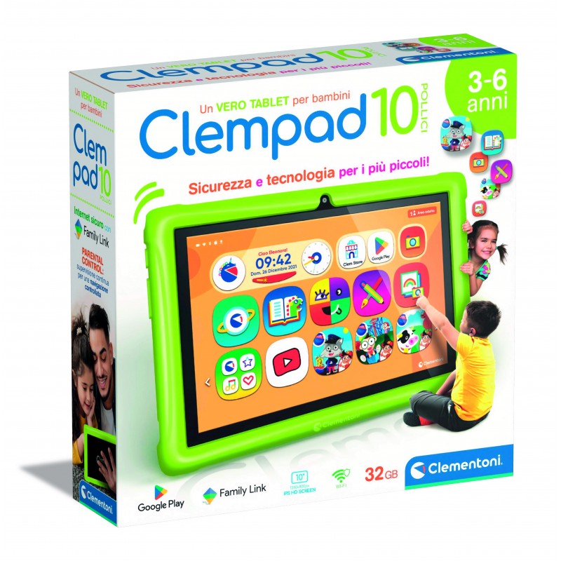 Clementoni Clempad 10" 32 GB Wifi