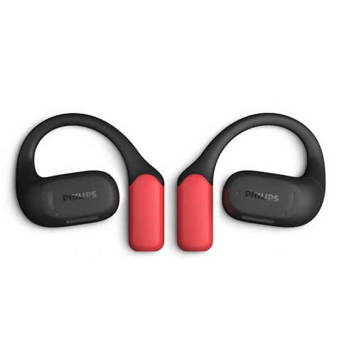 Philips 6000 series TAA6709BK 00 headphones headset True Wireless Stereo (TWS) Ear-hook Sports Bluetooth Black, Red