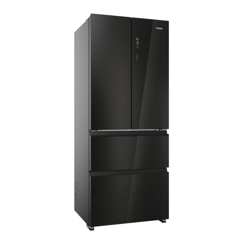 Haier FD 70 Series 3 HFR3718ENGB frigo américain Pose libre 402 L E Noir