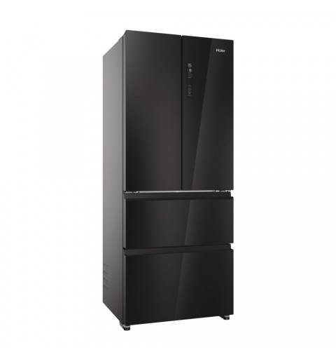 Haier FD 70 Series 3 HFR3718ENGB frigo américain Pose libre 402 L E Noir