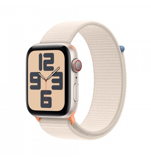 Apple Watch SE GPS + Cellular Cassa 44mm in Alluminio Galassia con Cinturino Sport Loop Galassia