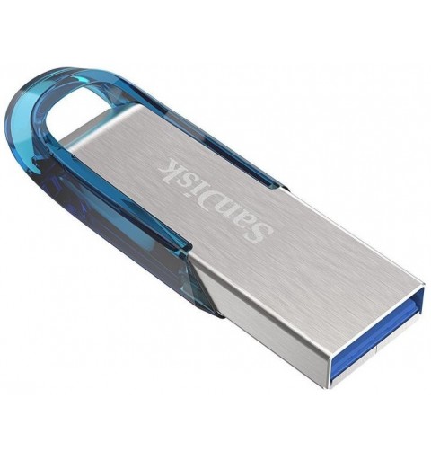 SanDisk Ultra Flair lecteur USB flash 32 Go USB Type-A 3.2 Gen 1 (3.1 Gen 1) Bleu, Argent