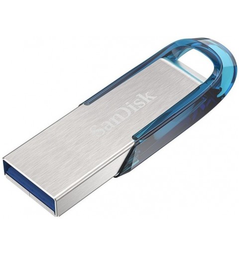 SanDisk Ultra Flair lecteur USB flash 32 Go USB Type-A 3.2 Gen 1 (3.1 Gen 1) Bleu, Argent