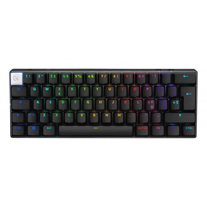 Logitech G PRO X 60 keyboard Gaming USB + RF Wireless + Bluetooth QWERTY Italian Magenta