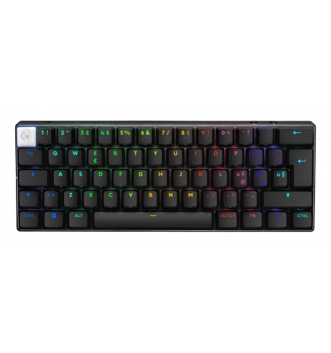 Logitech G PRO X 60 keyboard Gaming USB + RF Wireless + Bluetooth QWERTY Italian Magenta