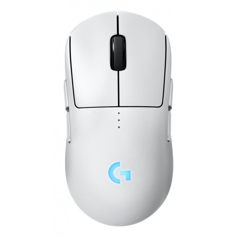 Logitech G PRO 2 LIGHTSPEED mouse Gaming Ambidestro RF Wireless + USB Type-A Ottico 32000 DPI