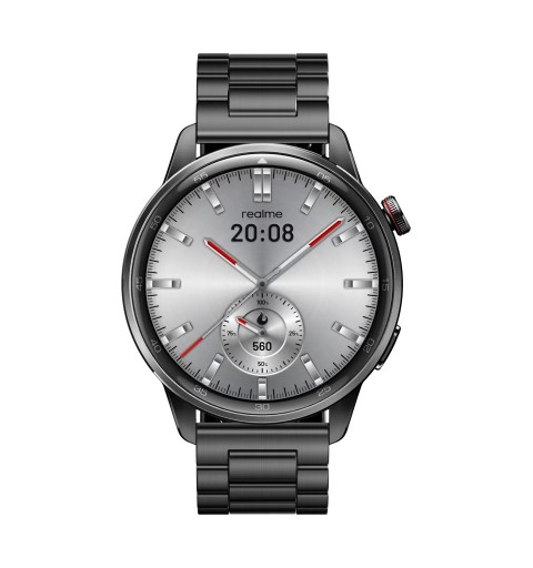 realme Watch S2 3,63 cm (1.43") AMOLED Numérique 466 x 466 pixels Écran tactile Gris