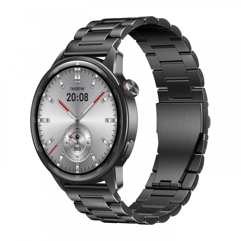 realme Watch S2 3,63 cm (1.43") AMOLED Numérique 466 x 466 pixels Écran tactile Gris