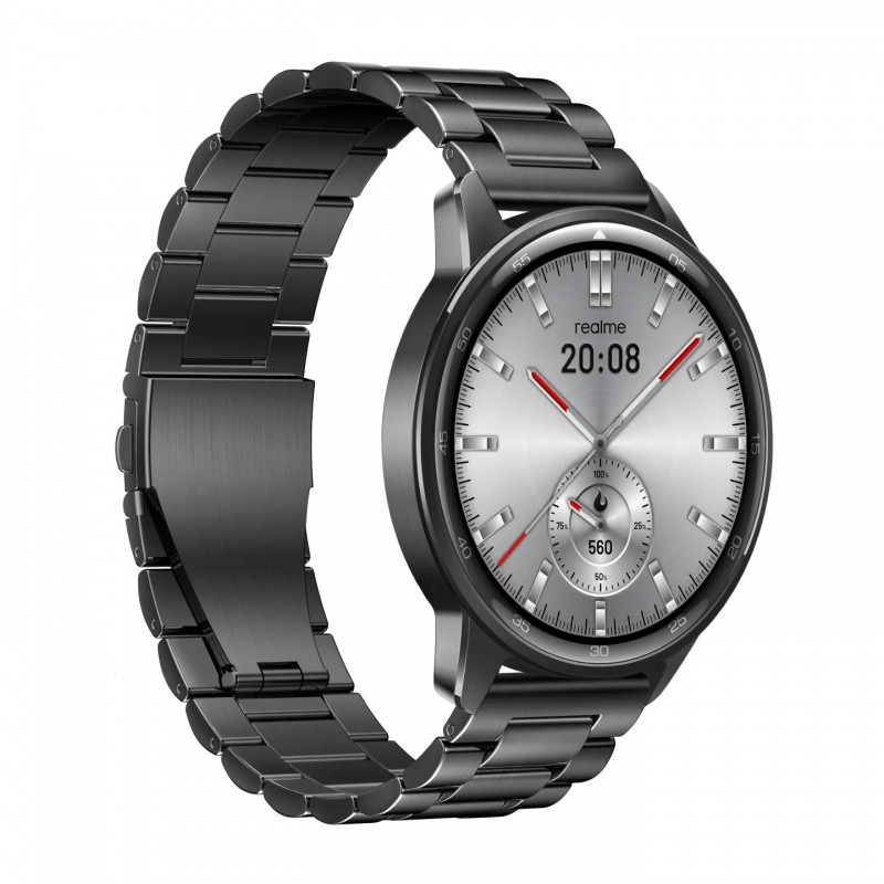 realme Watch S2 3,63 cm (1.43") AMOLED Numérique 466 x 466 pixels Écran tactile Gris