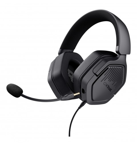 Trust GXT492 Carus Auriculares Alámbrico Diadema Juego Negro