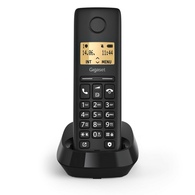 Gigaset PURE 100 Telefono analogico DECT Identificatore di chiamata Nero