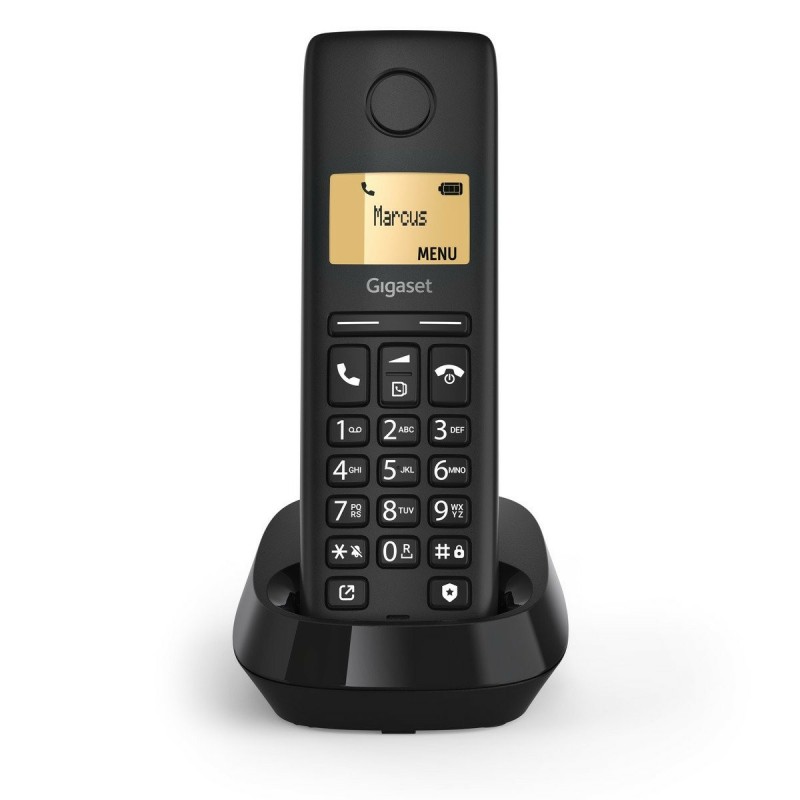 Gigaset PURE 100 Telefono analogico DECT Identificatore di chiamata Nero