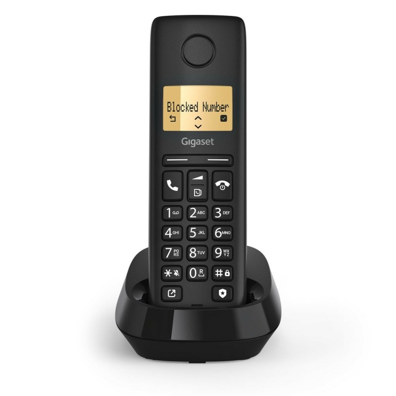 Gigaset PURE 100 Analog DECT telephone Caller ID Black