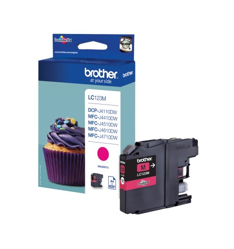 Brother LC-123M ink cartridge 1 pc(s) Original Magenta