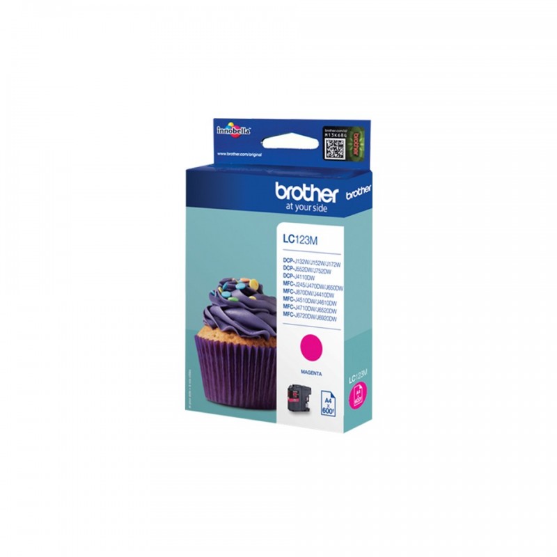 Brother LC-123M ink cartridge 1 pc(s) Original Magenta