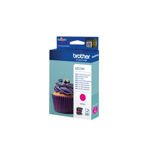 Brother LC-123M ink cartridge 1 pc(s) Original Magenta