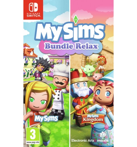 Electronic Arts My Sims Bundle Relax Nsw Standard German, English, Spanish, French, Italian, Japanese, Korean, Portuguese