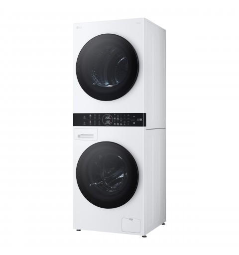 LG WT1210WWF machine à laver avec sèche linge Pose libre Charge avant Blanc A