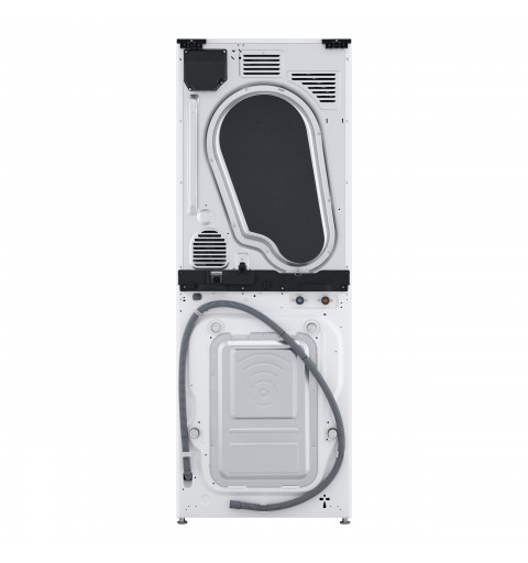 LG WT1210WWF machine à laver avec sèche linge Pose libre Charge avant Blanc A