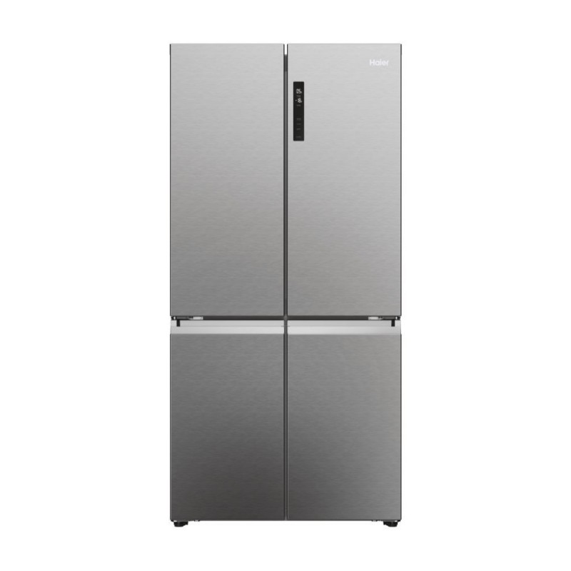 Haier Cube 90 Serie 5 HCR5919ENMP frigorifero side-by-side Libera installazione 528 L E Platino, Acciaio inox