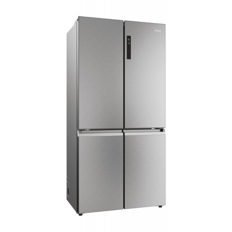 Haier Cube 90 Serie 5 HCR5919ENMP frigorifero side-by-side Libera installazione 528 L E Platino, Acciaio inox