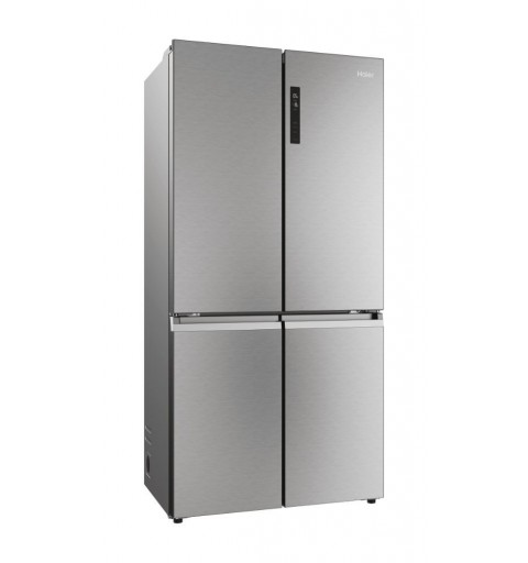 Haier Cube 90 Serie 5 HCR5919ENMP frigorifero side-by-side Libera installazione 528 L E Platino, Acciaio inox